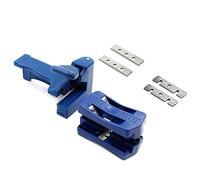 Cryfokt Wood Trimmer Durable Non Slip Top Surface Woodworking Tool for Decoration with 6pcs Vane/Wing for Melamine Board, Veneer
