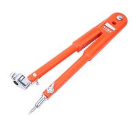 Cryfokt Woodworking Compass Multi-Function Circle Gauge Adjustable Tool for Accurate Outlines and Circles (Small Size 25 * 90CM)