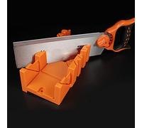 Cryfokt Woodworking Miter Saw Storage Box Durable ABS Multi Angle 22.5 45 90 Degree for Home Construction Office Building (12in Normal Type)