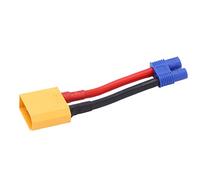 Cryfokt XT90 Male to EC3 Female Cable Corrosion Resistant Soft Silicone Cord for RC Car Model