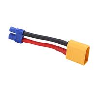 Cryfokt XT90 Male to EC3 Female Cable Corrosion Resistant Soft Silicone Cord for RC Car Model