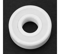 Cryfokt ZrO2 Full Ceramic Miniature Ball Bearing for Harsh Conditions for and Instruments 10x26x8mm White