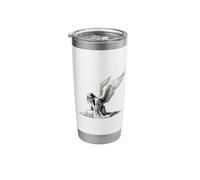 Crying Angel Art Design Stainless Steel Insulated Tumbler