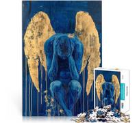 Crying Angel1000 Adult Pieces Jigsaw Puzzle Help the brain exercise addictive toys to cultivate patience for Home Decoration 38x26cm