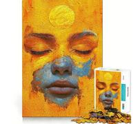 Crying Avatar 1000 Teenager Pieces Jigsaw Puzzle Calm Daily Accurate Edge Joyful Challenge Birthday Gift (38x52cm)