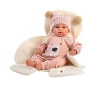 Crying Baby Doll Teddy Bear With Changing Mat 36cm Llorens Genuine Toy Gift Chil