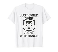 Crying Cats Animal Meme Funny Sad Cat Lovers T-Shirt