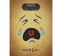 Crying Composition Notebook; Back to School: Funny School Supplies | Tears and Humor | Gift for Students and Teachers | Sarcastic Journal, Book | College Ruled | 100 Pages