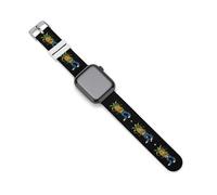 Crying Corn Sport Silicone Watch Band Compatible with IWatch Waterproof Replacement Strap for Men Women