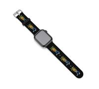 Crying Corn Sport Silicone Watch Band Compatible with IWatch Waterproof Replacement Strap for Men Women