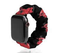 Crying Devil Scrunchies Watch Band Compatible with IWacth Series Replacement Strap 38mm/40mm