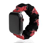 Crying Devil Scrunchies Watch Band Compatible with IWacth Series Replacement Strap 42mm/44mm