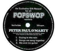 Crying In The Rain / Songs We Sang Together / Me And My Guitar-7" 45