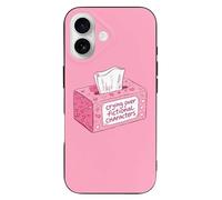 Crying over Fictional Characters Tissue Box Case for iPhone 16 Series