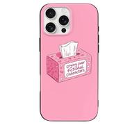 Crying over Fictional Characters Tissue Box Case for iPhone 16 Series