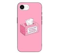 Crying over Fictional Characters Tissue Box Case for iPhone 16 Series