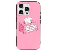 Crying over Fictional Characters Tissue Box Case for iPhone 16 Series