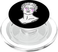Crying Statue Pink Greek God Mythology Streetwear PopSockets PopGrip for MagSafe