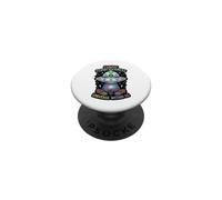 Crying Third Eye Heart Pupil Sacred Geometry Clouds Graphic PopSockets Adhesive PopGrip