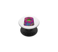 Crying Third Eye Heart Pupil Sacred Geometry Clouds Graphic PopSockets Adhesive PopGrip