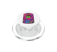 Crying Third Eye Heart Pupil Sacred Geometry Clouds Graphic PopSockets PopGrip for MagSafe