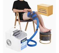 Cryo Cuff Cold Therapy System - No Ice Needed, Cryotherapy Freeze Kit Without Ice Portable Ice Machine with Universal Pad for Knee Pain Relief Arthritis Swelling Injury Recovery