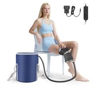 Cryo Cuff Knee Cold Therapy Machine,Ice Therapy Machine Kit with 38L Super Large Capacity & Cold Compression Pads for Knee,Ankle or Shoulder Pain Relief