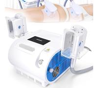 Cryo Sculpting Body Cellulite Double Chin Remover Fat Freezing Slimming Machine Criolipolisis Machine with 2 Handles Cellulite Removal Massager