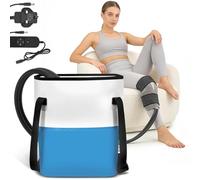 CryoCuff Knee Cold Therapy Machine, 18L Ice Pack for Knee with 6 Timer & 5 Flow Rates, Fast Cooling Cryotherapy for Post-Surgery Pain Relief, Adjustable Ice Circulation for Back, Shoulder, Ankle