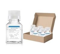 CryoKing Ultra Pure Water, Nuclease Free Water Molecular Biology Grade, Sterilization, DNase, RNase, Protease, Endotoxins (Pyrogen) Free, PCR/RT-PCR Certified, 100ml/Bottle, 6 Bottles/Case