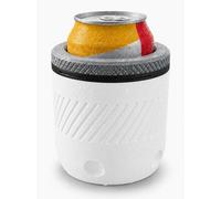 CryoPod Freezable Insulated Can Holder - Reusable 3D Printed Drink Cooler Sleeve for Cans - Fill, Freeze & Keep Drinks Colder for Longer - Beer, Soft Drinks, BBQs, Camping & Summer Days (Black)