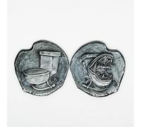 Cryptic Creative Mimic Decision Coin, RPG D2 Heads-Tails LARP TTRPG