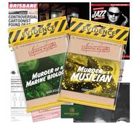 Cryptic Killers Bundle #10 - Unsolved Murder Mystery Game - Cold Case File Investigation - Detective Clues/Evidence - Solve The Crime - Individuals, Date Nights & Party Groups - 2 Pack