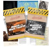 Cryptic Killers Bundle #11 - Unsolved Murder Mystery Game - Cold Case File Investigation - Detective Clues/Evidence - Solve The Crime - Individuals, Date Nights & Party Groups - 2 Pack