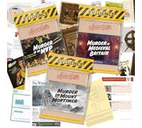 Cryptic Killers Bundle #5 - Unsolved Murder Mystery Game - Cold Case File Investigation - Detective Clues/Evidence - Solve The Crime - Individuals, Date Nights & Party Groups - 3 Pack