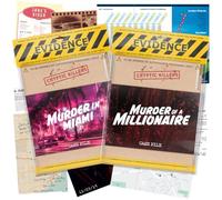 Cryptic Killers BUNDLE #7 - Unsolved Murder Mystery Game - Cold Case File Investigation - Detective Clues/Evidence - Solve The Crime - Individuals, Date Nights & Party Groups - 2 PACK