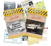 Cryptic Killers Bundle #8 - Unsolved Murder Mystery Game - Cold Case File Investigation - Detective Clues/Evidence - Solve The Crime - Individuals, Date Nights & Party Groups - 2 Pack