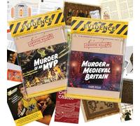 Cryptic Killers Bundle #9 - Unsolved Murder Mystery Game - Cold Case File Investigation - Detective Clues/Evidence - Solve The Crime - Individuals, Date Nights & Party Groups - 2 Pack
