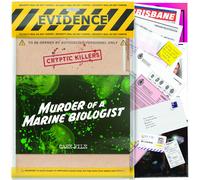 Cryptic Killers Unsolved murder mystery game - Cold Case Files Investigation Detective clues/evidence - Solve the crime - individuals, date nights &