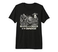 Cryptid Believer - Paranormal Creatures & UFO Premium T-Shirt