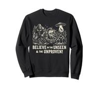Cryptid Believer - Paranormal Creatures & UFO Sweatshirt