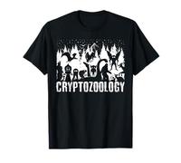 Cryptid Bigfoot Mothman Wendigo Other Monsters Cryptozoology T-Shirt