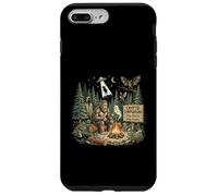 Cryptid Campground Funny Bigfoot Aliens Loch Ness Goblins Case for iPhone 7 Plus/8 Plus