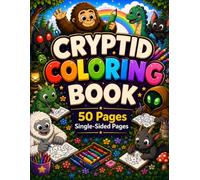 Cryptid Coloring Book: Cute Creatures to Color