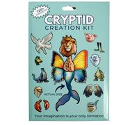 Cryptid Construction Kit Fridge Magnets - Over 120 Fun Movie-Like Magnetic Monsters and Cryptids for Kids - Colorful Water-Resistant Mix-and-Match Die Cut Monster Magnet Set for Ages 5 to 105