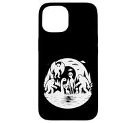 Cryptid Creatures, Bigfoot Mothman Loch Ness Monster Alien Case for iPhone 15