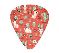 Cryptid Cuties The Jackalope Unique Guitar Gift Guitar Picks For Bass Electric Acoustic Guitars (12 Count)