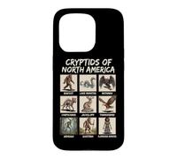 Cryptid Hunter North American Cryptids Cryptozoology Buff Case for iPhone 15 Pro