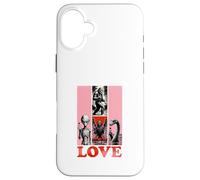 Cryptid Love Finger Heart Bigfoot Alien Mothman Nessie Case for iPhone 16 Plus