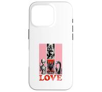 Cryptid Love Finger Heart Bigfoot Alien Mothman Nessie Case for iPhone 16 Pro